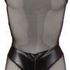 Body z wetlooku L czarne Cottelli Collection (E2) - obrazek 7