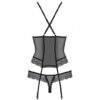 Gorset (czarny) 864-COR-1 L/XL Obsessive (E3) - obrazek 6