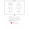 Gorset (czarny) 864-COR-1 L/XL Obsessive (E3) - obrazek 7