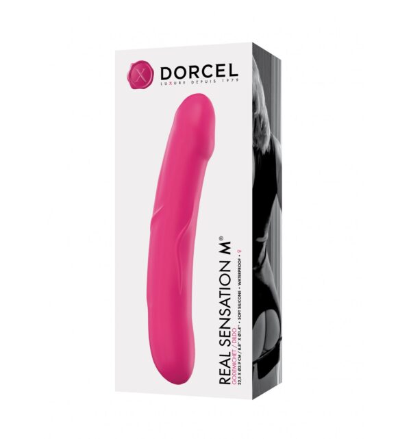 Dildo klasyczne różowe Real Sensation M Marc Dorcel (E3) - obrazek 5