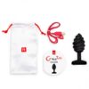 Korek analny wibrujący czarny skręcony G Plug Twist Gvibe (E3) - obrazek 3