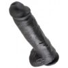 Dildo Czarne King Cock 29cm (E3) - obrazek 4