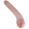 Dildo w kolorze skóry King Cock 40,6cm (E3) - obrazek 3