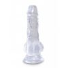 Dildo przezroczyste King Cock 15,24cm (E3) - obrazek 3