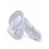 Dildo przezroczyste King Cock 15,24cm (E3) - obrazek 5