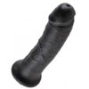 Dildo Czarne King Cock 20cm (E3) - obrazek 3