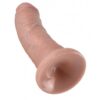 Dildo w kolorze skóry King Cock 20cm (E3) - obrazek 4