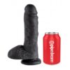 Dildo Czarne King Cock 20,3cm (E3) - obrazek 3