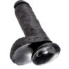 Dildo Czarne King Cock 20,3cm (E3) - obrazek 5
