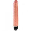 Kink Cock 10" Vibrating Stiffy Flesh