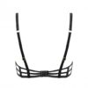 Komplet bielizny z akcentami wysoki stan S Noir Handmade (E3) - obrazek 4