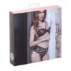 Komplet bielizny z akcentami wysoki stan S Noir Handmade (E3) - obrazek 6