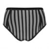 Komplet bielizny tiul w paski M Noir Handmade (E3) - obrazek 5
