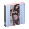 Komplet bielizny tiul w paski M Noir Handmade (E3) - obrazek 6