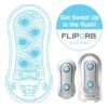 Masturbator Flip Orb Blue Rush Tenga (E3) - obrazek 8