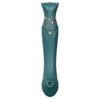 Wibrator Queen Set G-Spot Pulse Wave zielony Zalo (E3) - obrazek 4
