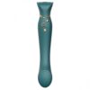 Wibrator Queen Set G-Spot Pulse Wave zielony Zalo (E3) - obrazek 8
