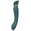 Wibrator Queen Set G-Spot Pulse Wave zielony Zalo (E3) - obrazek 9