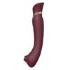 Wibrator Queen Set G-Spot Pulse Wave czerwony Zalo (E3) - obrazek 5