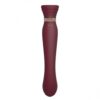 Wibrator Queen Set G-Spot Pulse Wave czerwony Zalo (E3) - obrazek 10