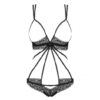Seksowne body czarne Liferia  S/M Obsessive (E3) - obrazek 5