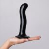 Dildo XL czarne Strap-on-me (E3) - obrazek 3