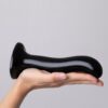 Dildo XL czarne Strap-on-me (E3) - obrazek 5