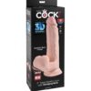 King Cock 3D Cock Swinging Balls 9 Inch