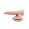Dildo KING COCK 23cm z ruchomymi jądrami 3D Cock Swinging Balls 9 Inch (E3) - obrazek 5