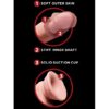 Dildo KING COCK 23cm z ruchomymi jądrami 3D Cock Swinging Balls 9 Inch (E3) - obrazek 7