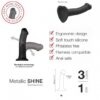 Dildo z przyssawką M Strap-on-me (E3) - obrazek 8