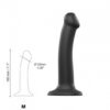 Dildo z przyssawką M Strap-on-me (E3) - obrazek 5