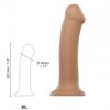Dildo z przyssawką XL Strap-on-me (E3) - obrazek 4