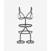 Vanessa black body harness