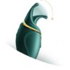 Masażer łechtaczki Zalo Hero Jewel Green imitujący seks oralny (E3) - obrazek 8