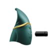 Masażer łechtaczki Zalo Hero Jewel Green imitujący seks oralny (E3) - obrazek 9