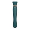 Ogrzewany wibrator Zalo Queen Jewel Green (E3) - obrazek 4