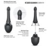 Gruszka do lewatywy i wibrator 2w1 Marc Dorcel Douche Mate Pro (E3) - obrazek 12