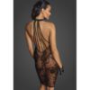 Seksowna sukienka F240 Midi tulle dress with velvet straps M (E3) - obrazek 3