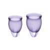 Zestaw kubeczków Feel Confident Menstrual Cup Set Lila (E3) - obrazek 5