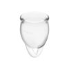 Feel Confident Menstrual Cup Set Transparent