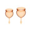 Zestaw kubeczków Feel Good Menstrual Cup Set Orange (E3) - obrazek 5