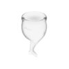 Feel Secure Menstrual Cup Set Transparent