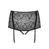 Pas do pończoch GB515 Garter Belt Black L/XL (E3) - obrazek 3