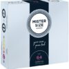 Prezerwatywy Mister.Size 36 sztuk 64 mm Condoms (E3) - obrazek 3