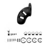 Pas cnoty Model 20 - Chastity - 3.5" - Black (E3) - obrazek 5