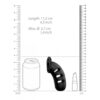 Pas cnoty Model 21 - Chastity - 4.5" - Black (E3) - obrazek 3