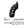 Pas cnoty Model 21 - Chastity - 4.5" - Black (E3) - obrazek 5