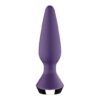 Wibrujący korek analny Plug-ilicious 1 Purple (E3) - obrazek 4