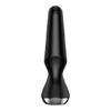 Wibrujący korek analny Plug-ilicious 2 Black (E3) - obrazek 4